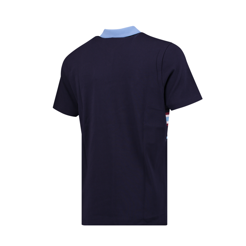 MCFC FW MENS BLOCK POLO - navy