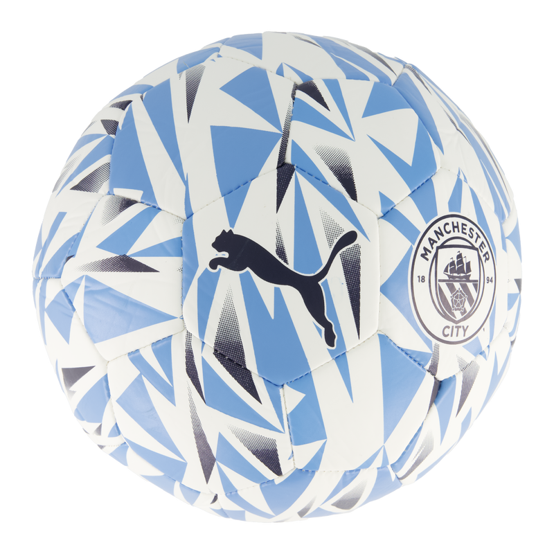 MCFC LW GRAPHIC SMU BALL - white