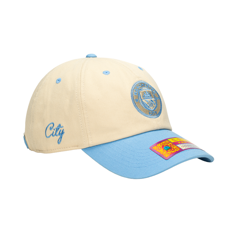 MCFC OCEAN DRIVE CREAM CAP - white