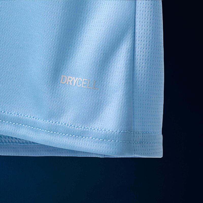 MCFC RP KIDS HOME JERSEY LS - team light blue