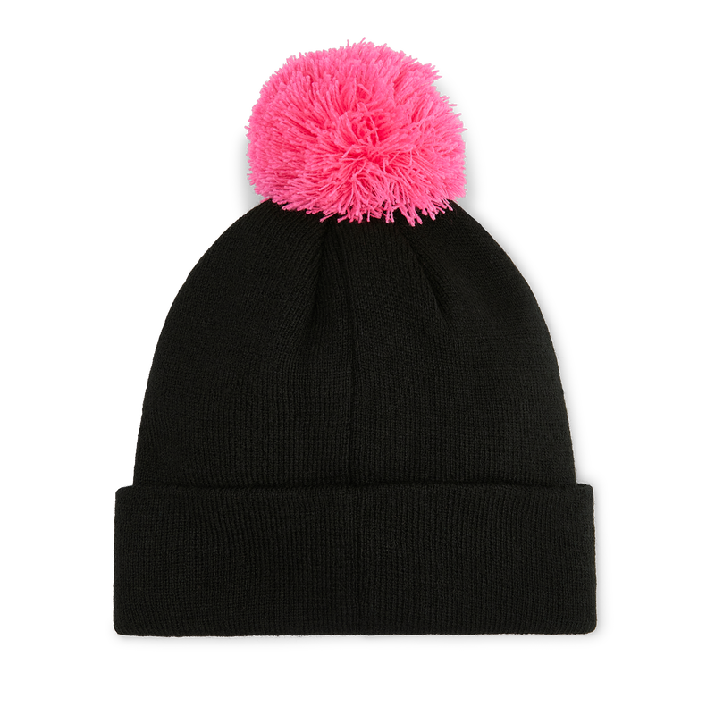 MCFC FW MENS TWO COLOUR BOBBLE HAT - dark navy