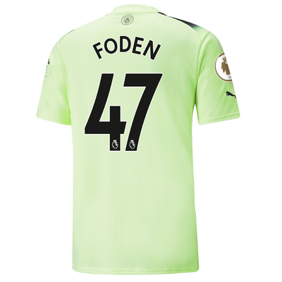 Manchester City Third Jersey 2022/23 with FODEN 47 printing