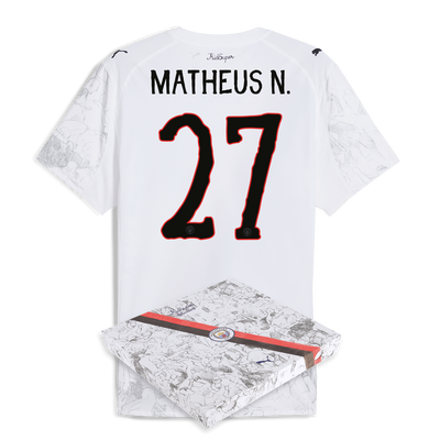 Manchester City KidSuper Authentic Jersey 2025/26 With MATHEUS N. 27 printing in gift box