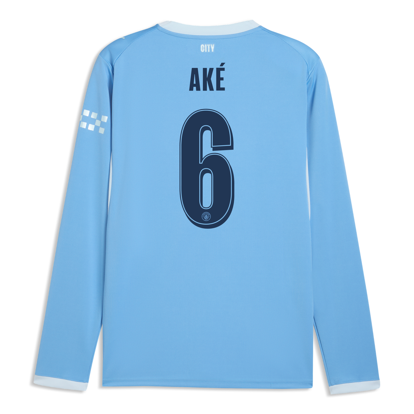 マンチェスター・シティ AKÉ 6 シャツ Manchester City Home Jersey 2026/27 Long Sleeve With AKÉ 6