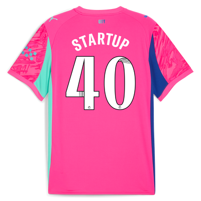 Maglia da portiere bambino Manchester City 2025/26 con stampa STARTUP 40