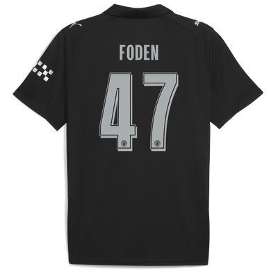 Maglia Away Manchester City 2025/26 con Stampa FODEN 47