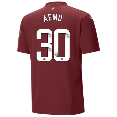 Manchester City Third Jersey 2024/25 With AEMU 30 Printing