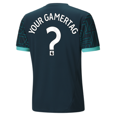 Camisa de Esports Manchester City 2024/25 Con Estampado Personalizada