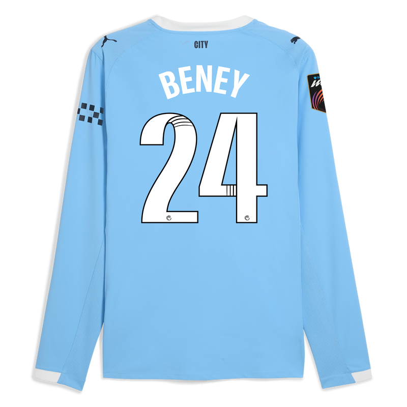 MENS AUTHENTIC Home SHIRT LS-BENEY #24-PN-WSL-WSL - 