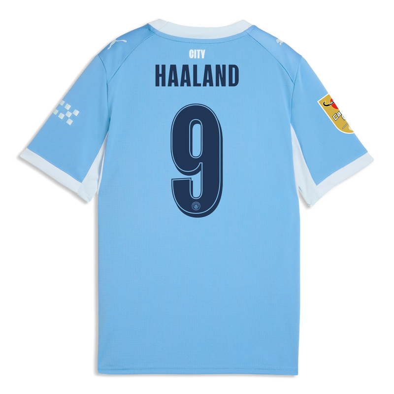 マンチェスター・シティ Haaland 9 シャツ Kids' Manchester City Home Jersey 2026/27 With HAALAND 9 Printing