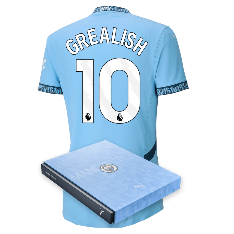 MENS AUTHENTIC HOME SHIRT SS-GREALISH-10-EPL-PLC - 