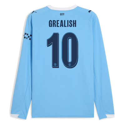 Jack Grealish 10 Manchester City Match Issue / Worn Home