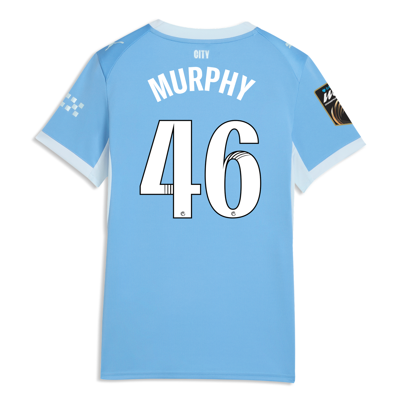 Manchester City ノースリーブシャツ XL Women's Manchester City Home Jersey 2026/27 With MURPHY 46