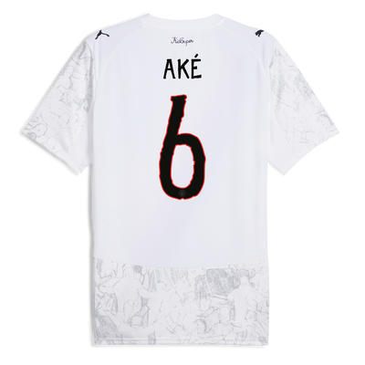 Manchester City KidSuper Trikot 2025/26 mit AKÉ 6 Bedruckung