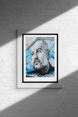Pep Guardiola Mural A3 Print Limited Edition
