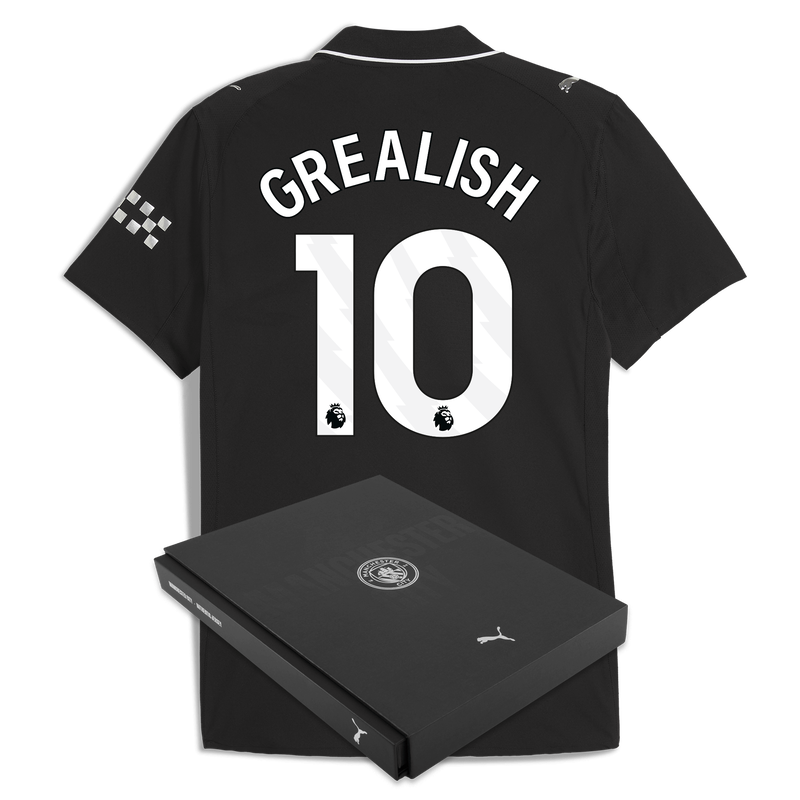 MENS AUTHENTIC Away SHIRT SS-GREALISH-10-EPL-PL - 
