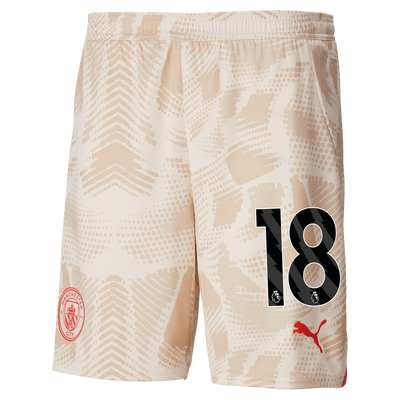 Manchester City Goalkeeper Shorts 2024/25 With #18