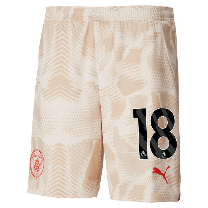 MCFC RP MENS GK SHORTS - white