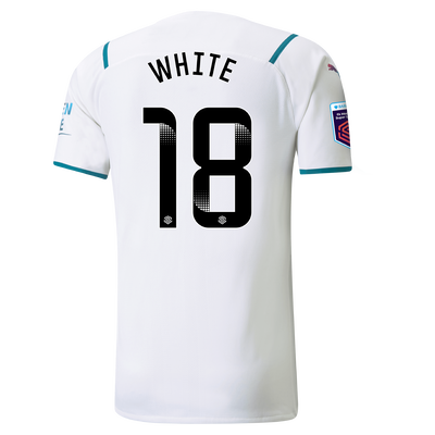 Manchester City Authentic Away Shirt 21/22 with Ellen White printing