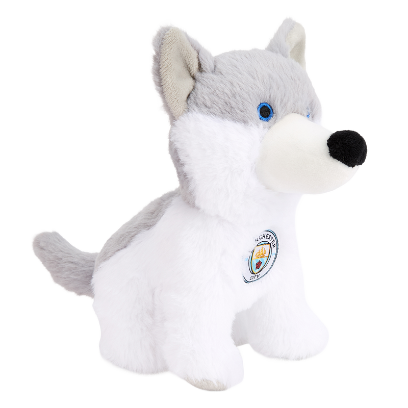 MCFC LUNA THE HUSKY PLUSH - grey
