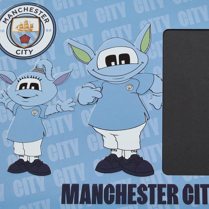 MCFC FW MASCOT PHOTO FRAME - blue