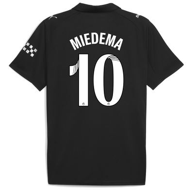 Manchester City Away Jersey 2025/26 With MIEDEMA 10 Printing