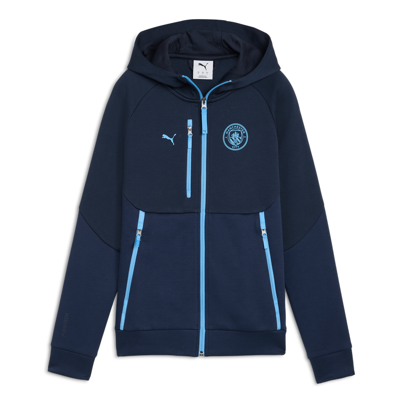 MCFC WMNS PUMATECH HOODIE - navy
