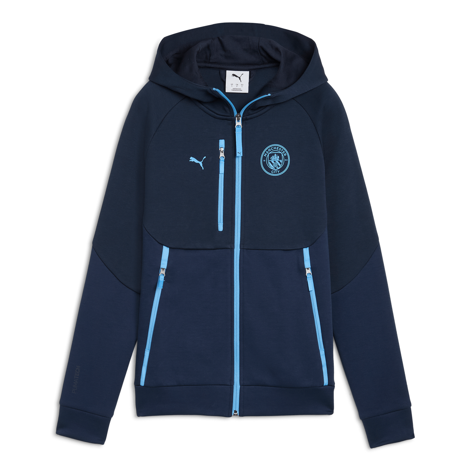 Women's Manchester City PUMATECH Hoodie 2025/26 Official Man