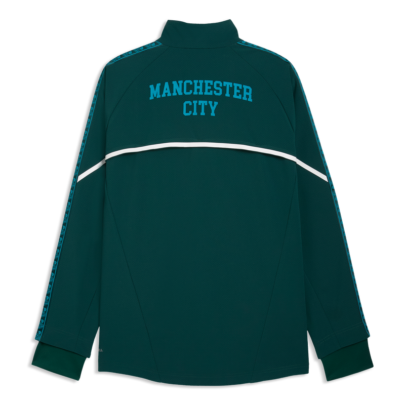 MCFC MW KING ULTIMATE ANTHEM JACKET - Green Terrain-Tropical Blue