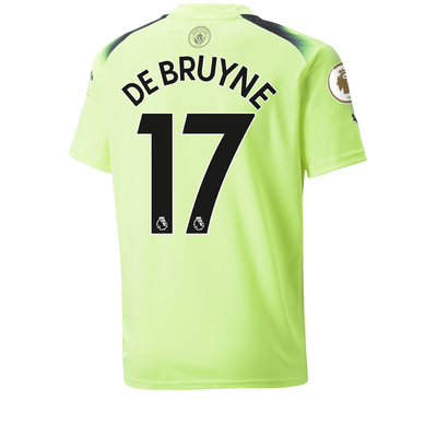 Manchester City Third Jersey 2022/23 with DE BRUYNE 17 printing