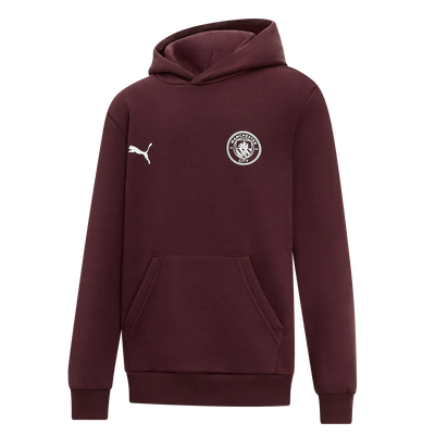 Manchester City Essentials Hoodie met Fleece Voering voor Kinderen