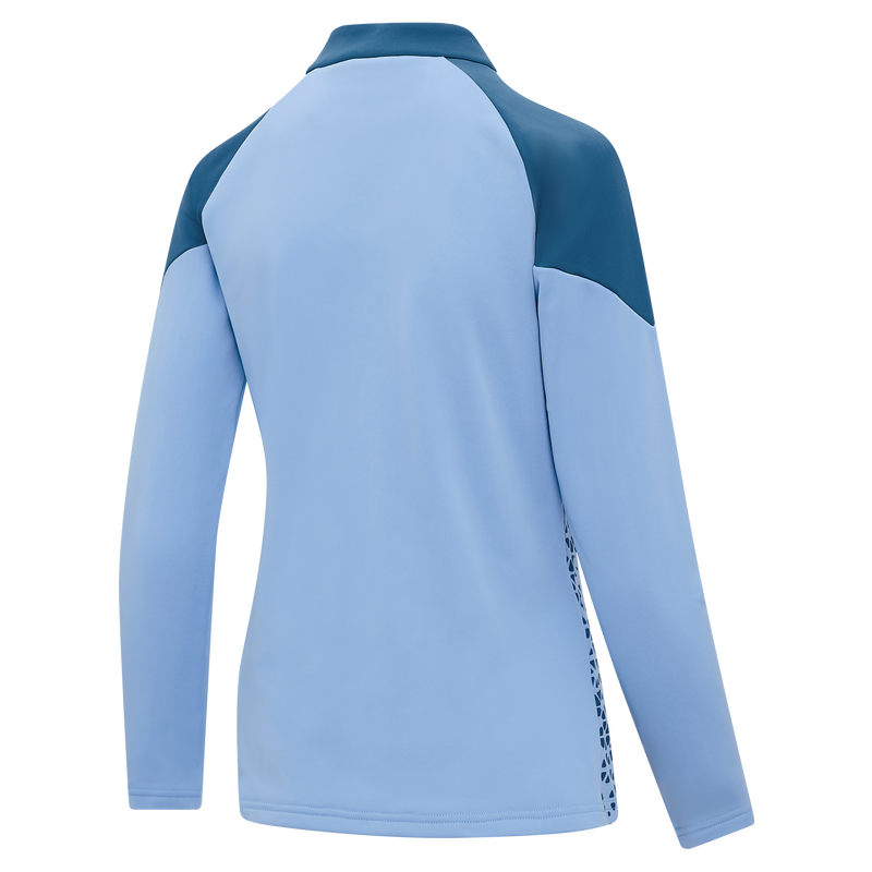 MCFC TR WOMENS TRAINING FLEECE - team light blue