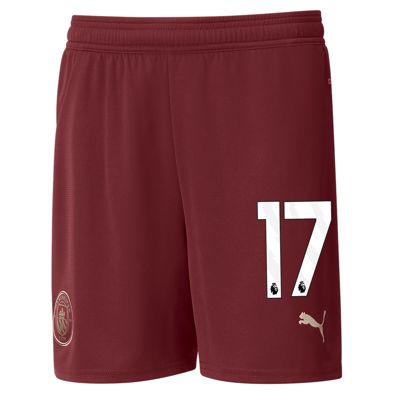 MCFC RP KIDS SHORTS - burgundy