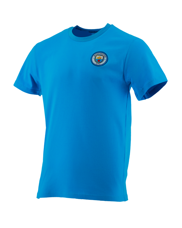 MCFC FW LOGO TEE - light blue