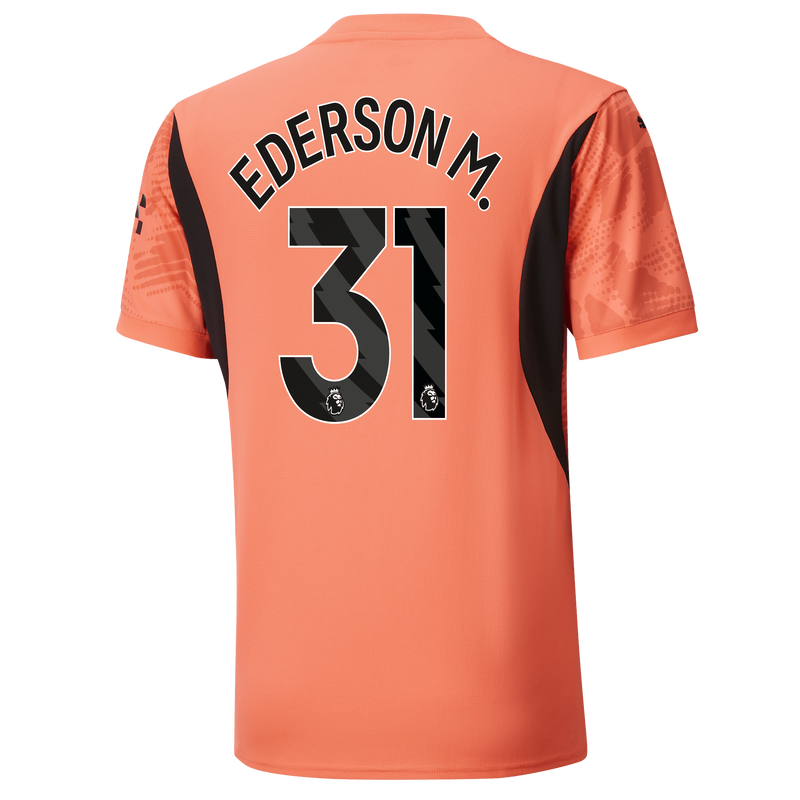 MENS GK JERSEY SS-EDERSON M-31-EPL-PLC - orange