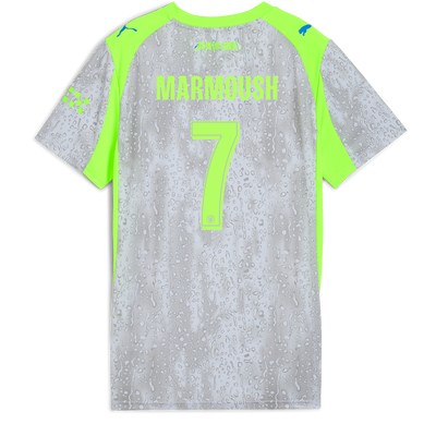 Womens' Manchester City Third Jersey 2025/26 With MARMOUSH 7 Printing