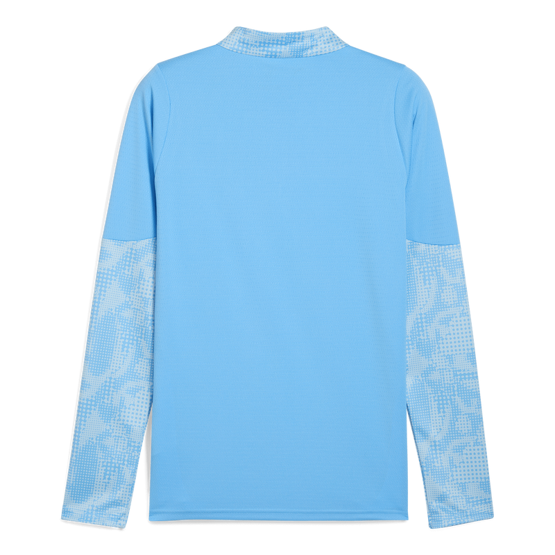 MCFC TR KIDS TRAINING 1/4 ZIP TOP - blue
