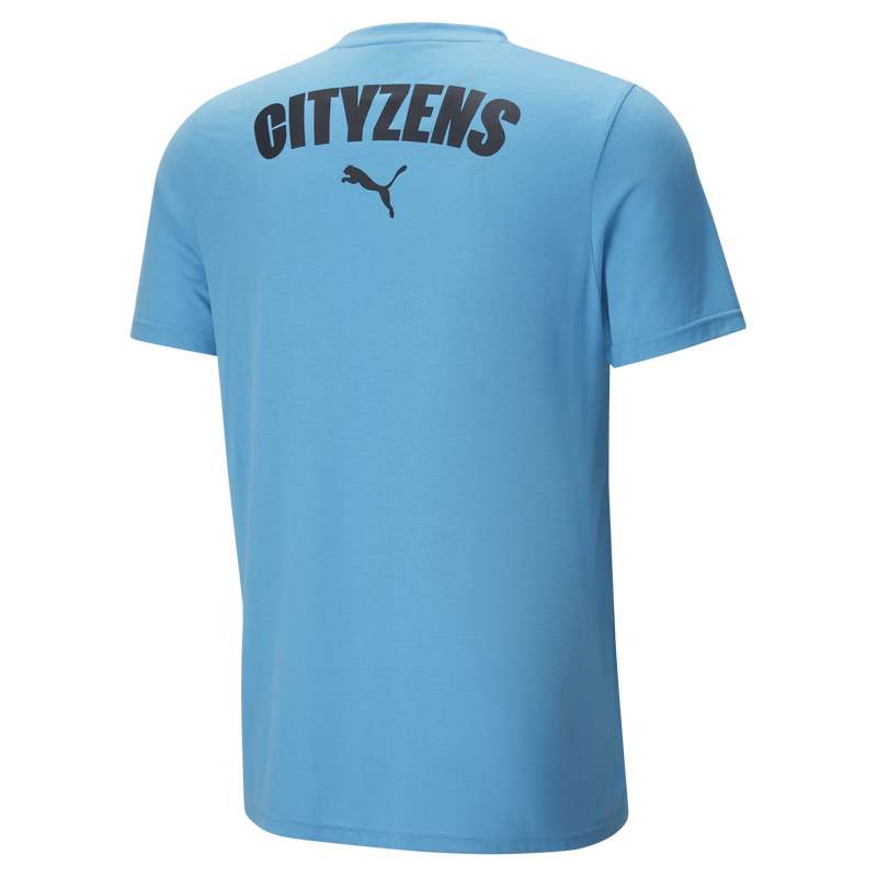 MCFC LW MENS CASUALS TEE - blue