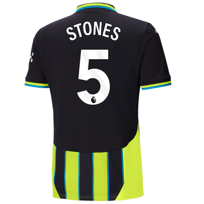 Manchester City Away Jersey 2024/25 With STONES 5 Printing