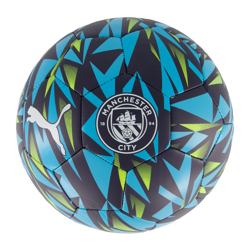 Man City Graphic Ball blue - Check out all Manchester City balls online - Official Manchester City FC store