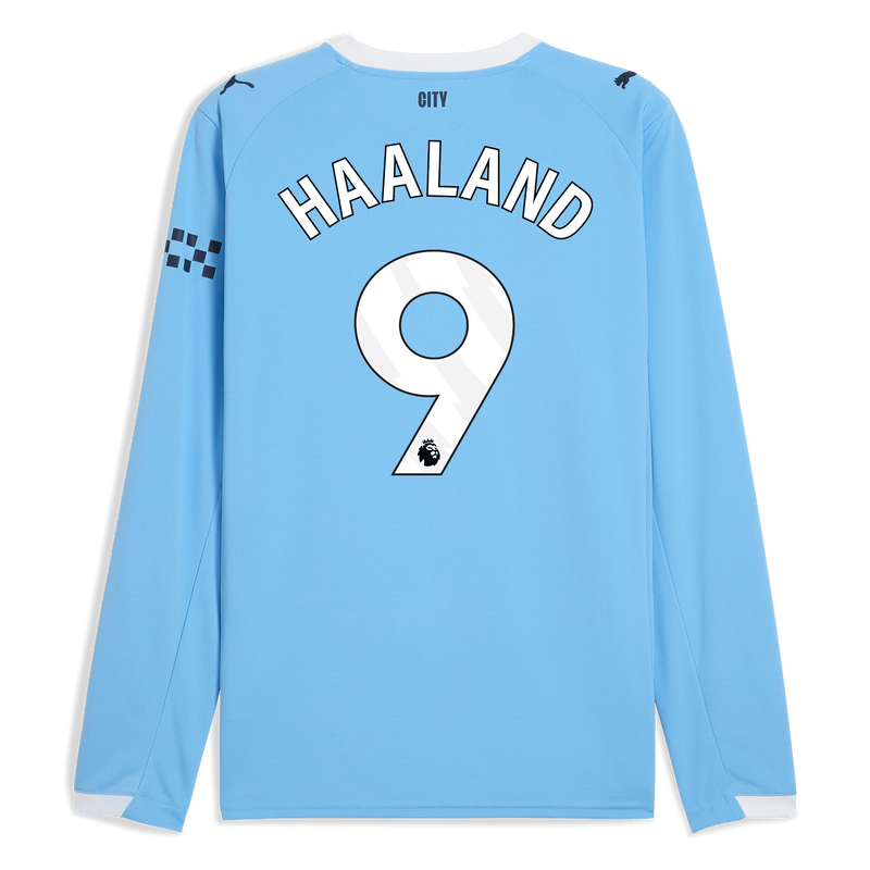 Mens Home SHIRT LS-HAALAND-9-EPL-PL - 