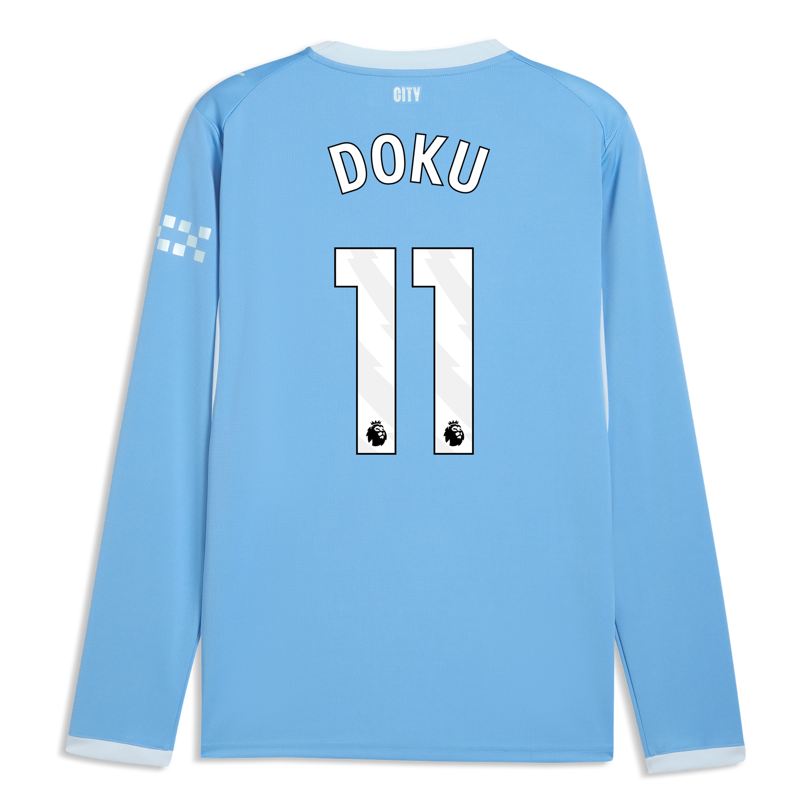 マンチェスター・シティ ホーム ユニフォーム 2026/27 長袖 DOKU 11