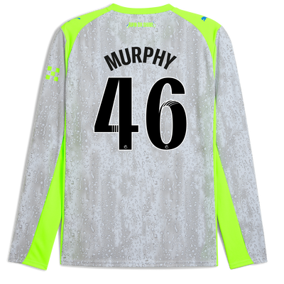 Manchester City Third Jersey 2025/26 Long Sleeve With MURPHY 46 Printing