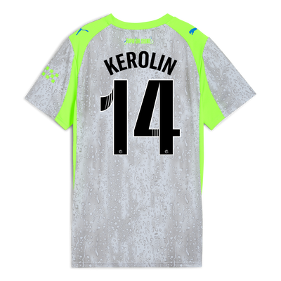 Womens' Manchester City Third Jersey 2025/26 With KEROLIN 14 Printing