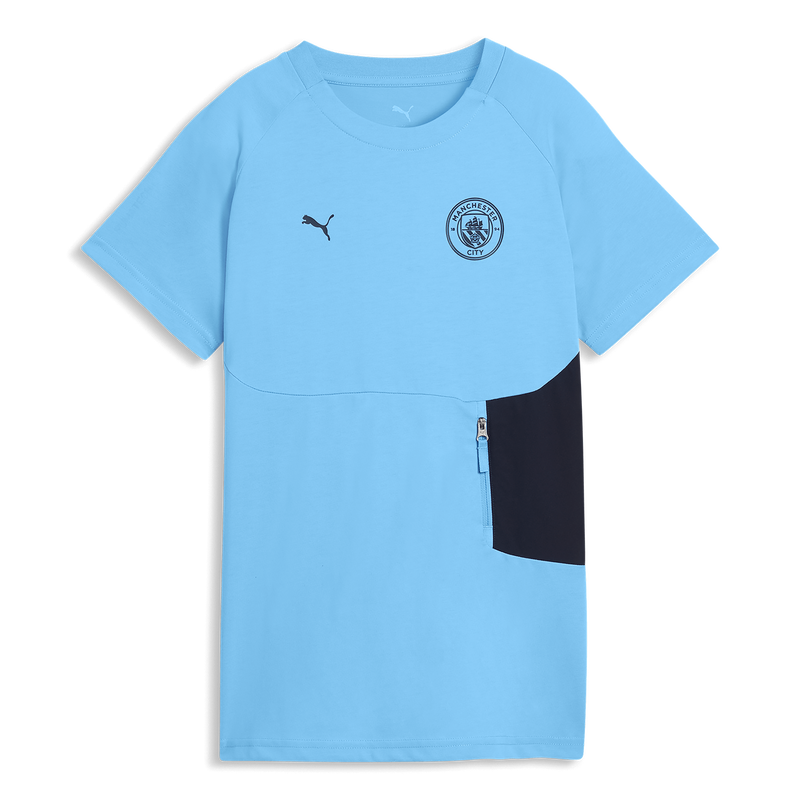MCFC WMNS PUMATECH POCKET TEE - navy