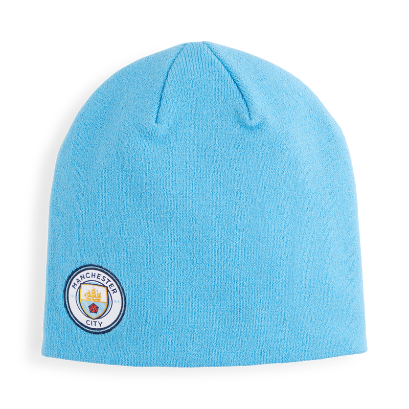 MCFC LW CUFFLESS BEANIE - blue