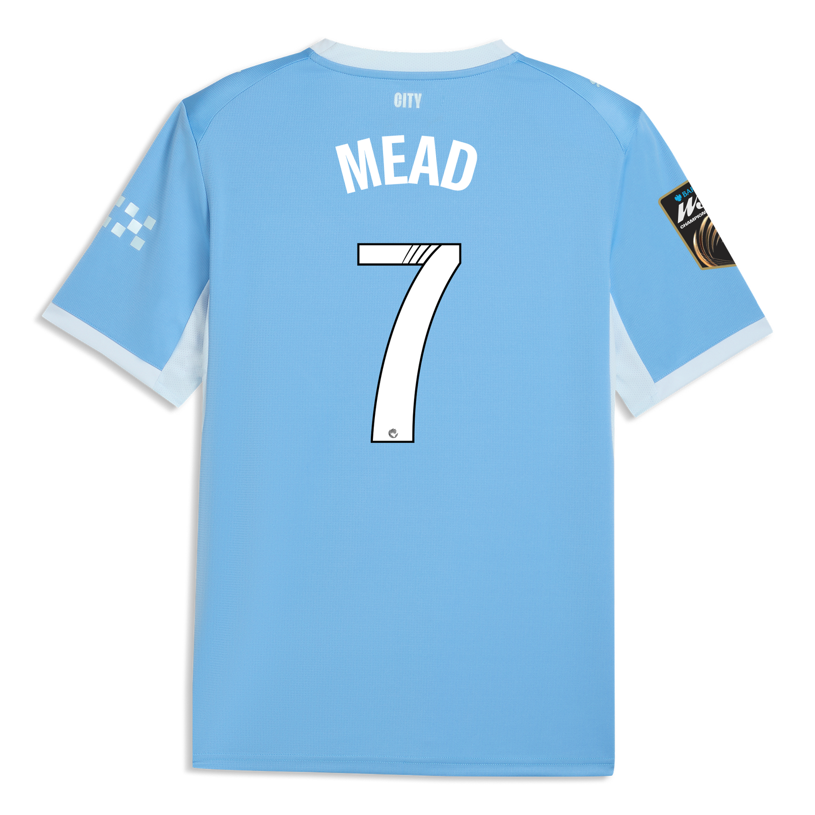 マンチェスター・シティ ホームユニフォーム 2026/27 MEAD 7 プリント