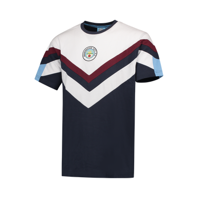Manchester City '90er Jahre inspiriertes Retro-T-Shirt