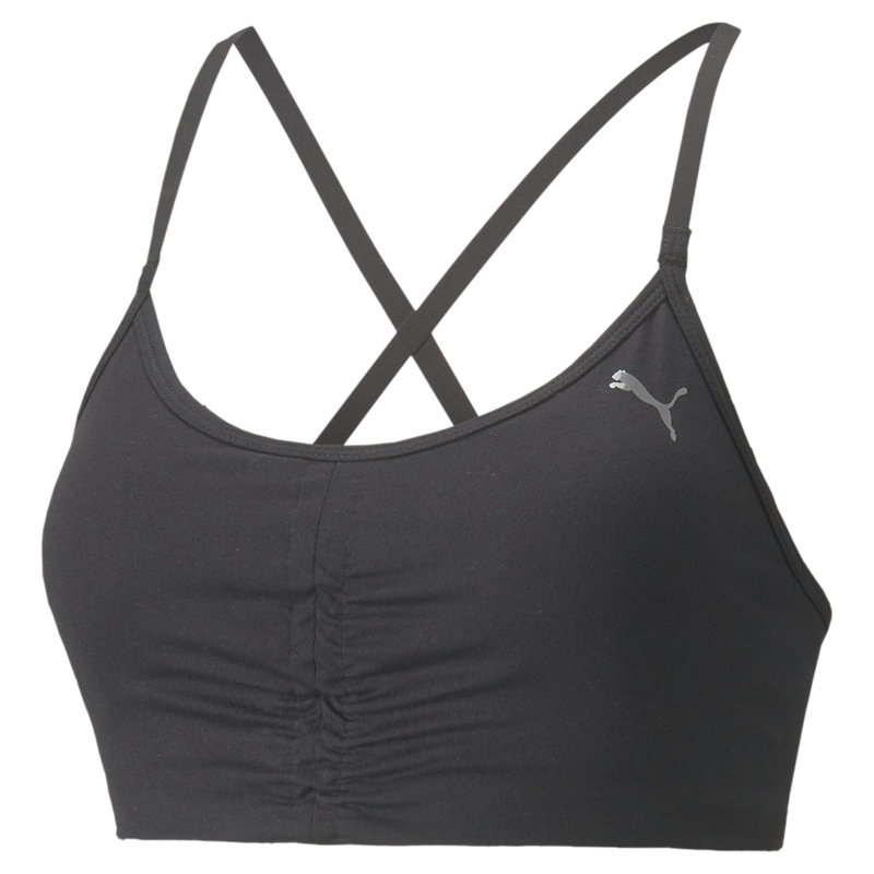 MCFC WOMENS STUDIO LOW IMPACT FOUNDATION BRA - black