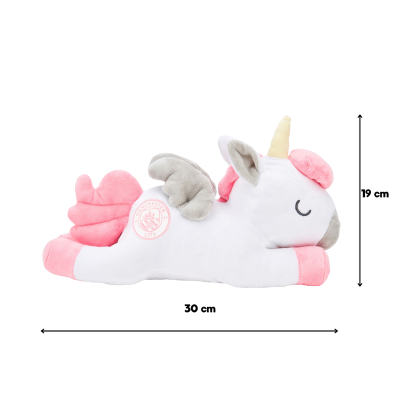 MCFC FW UNICORN PLUSH - white